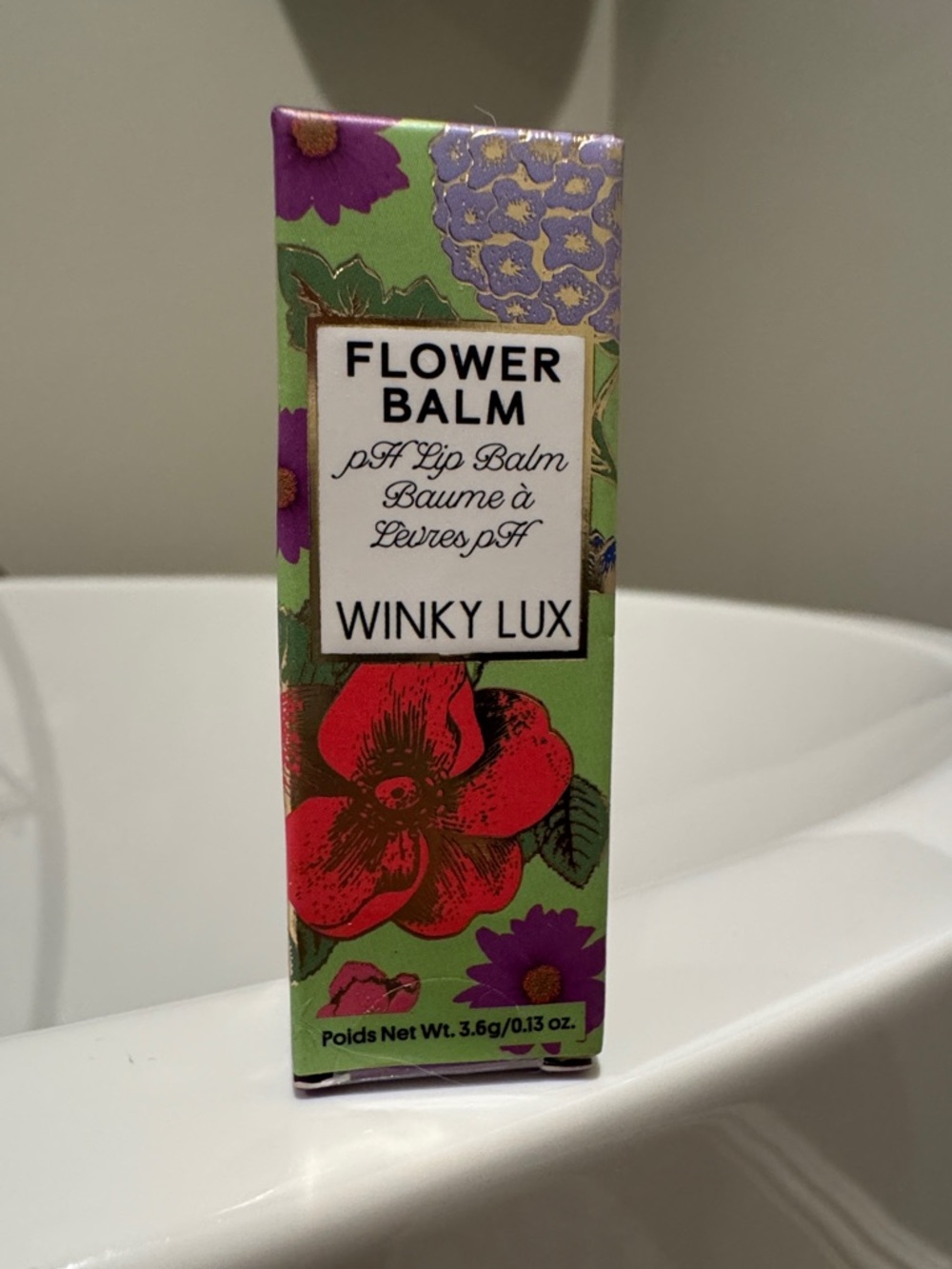 Winky Lux Flower PH Balm Lip Balm purple violet